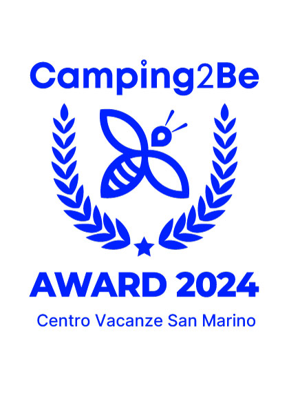 2024 Auszeichnung für Centro Vacanze San Marino von Camping2Be.